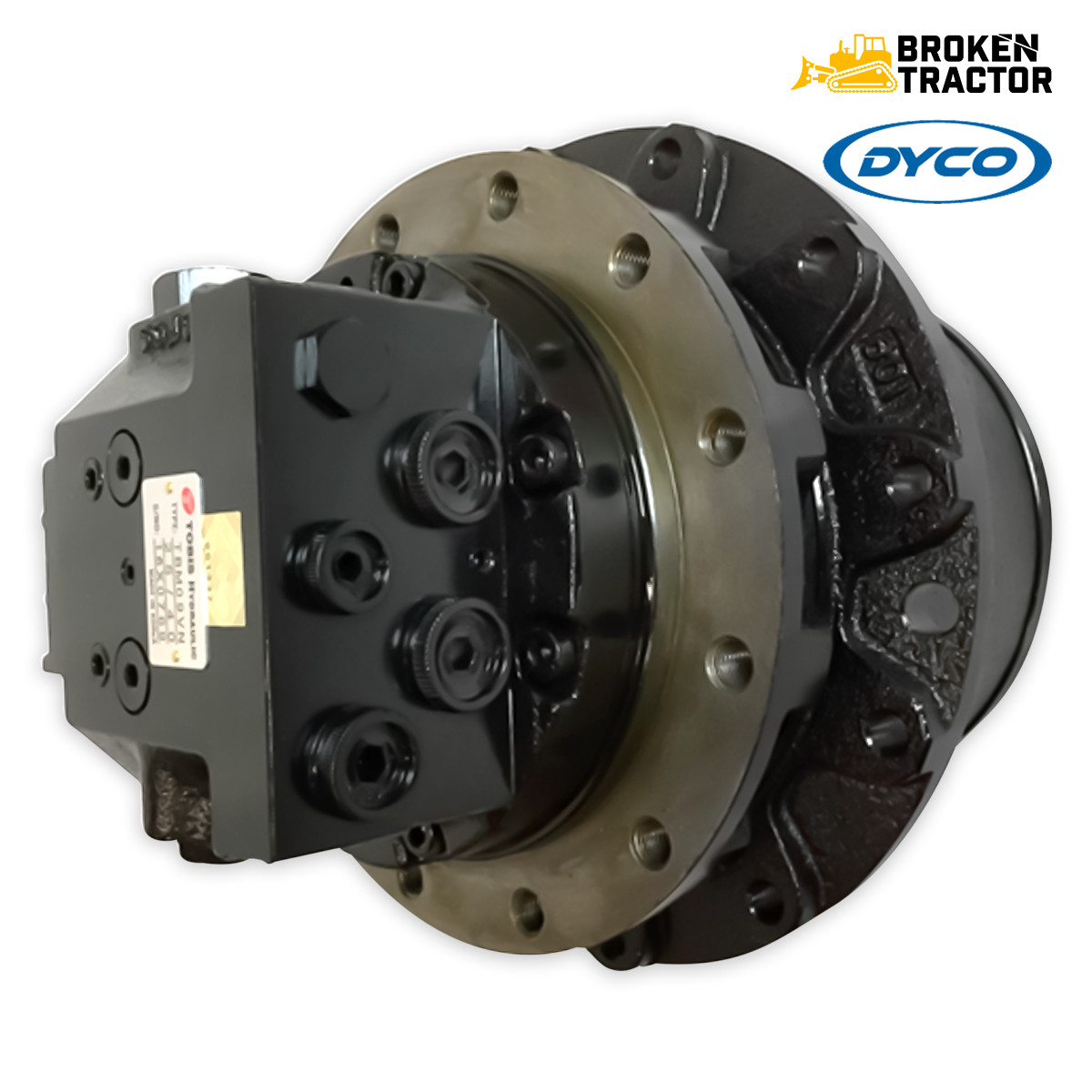 Case 9007, 9007B Excavator Track Drive Motor - Dyco Brand