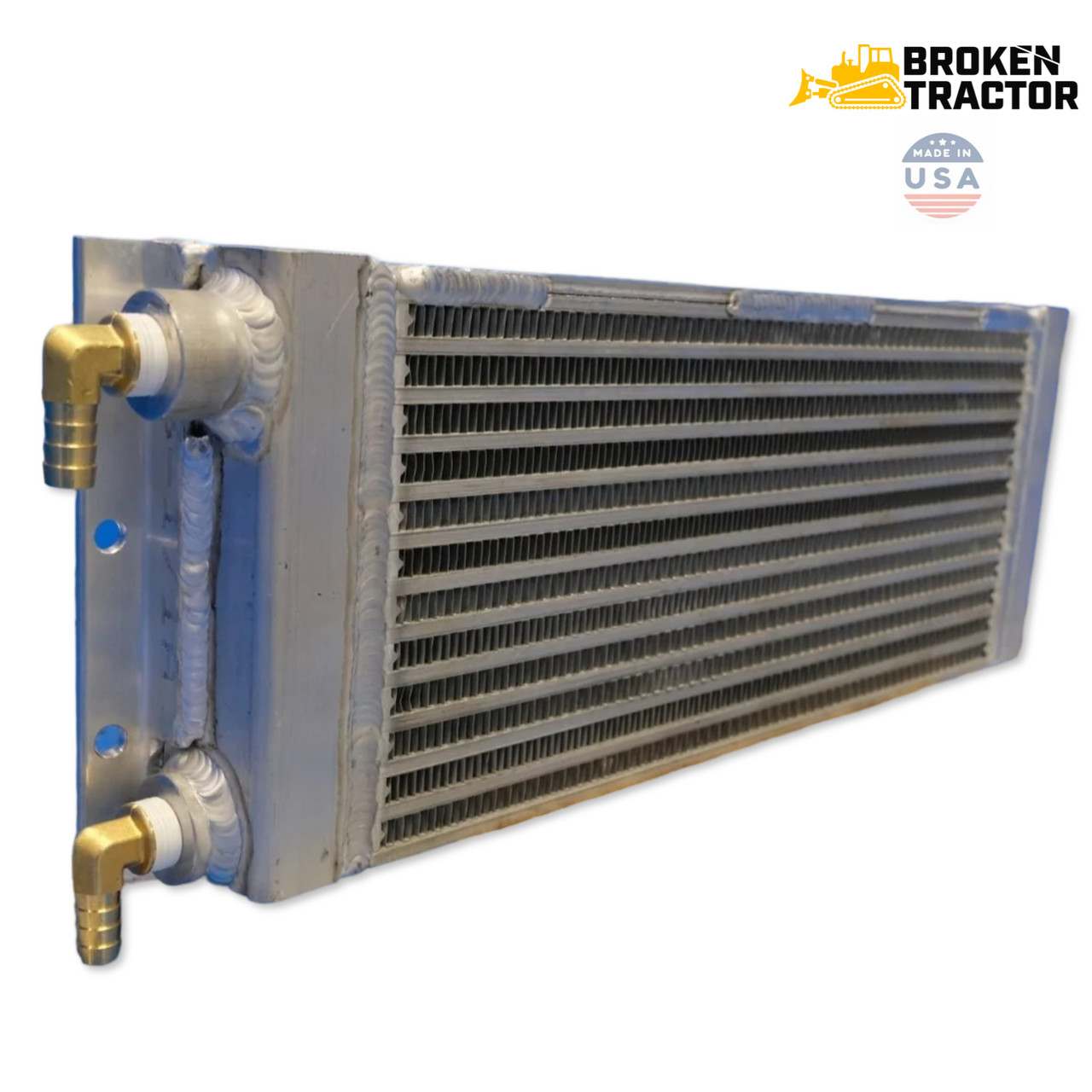 Case Backhoe Power Shuttle Transmission Hydraulic Oil Cooler Fits