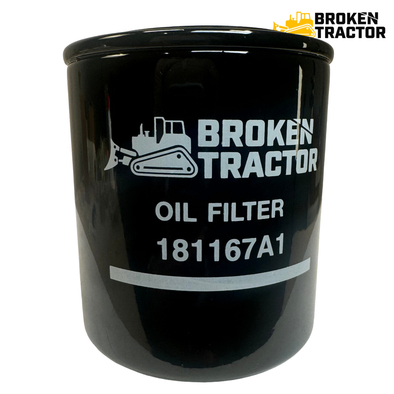Case Backhoe Transmission Hydraulic Oil Filter Broken Tracto