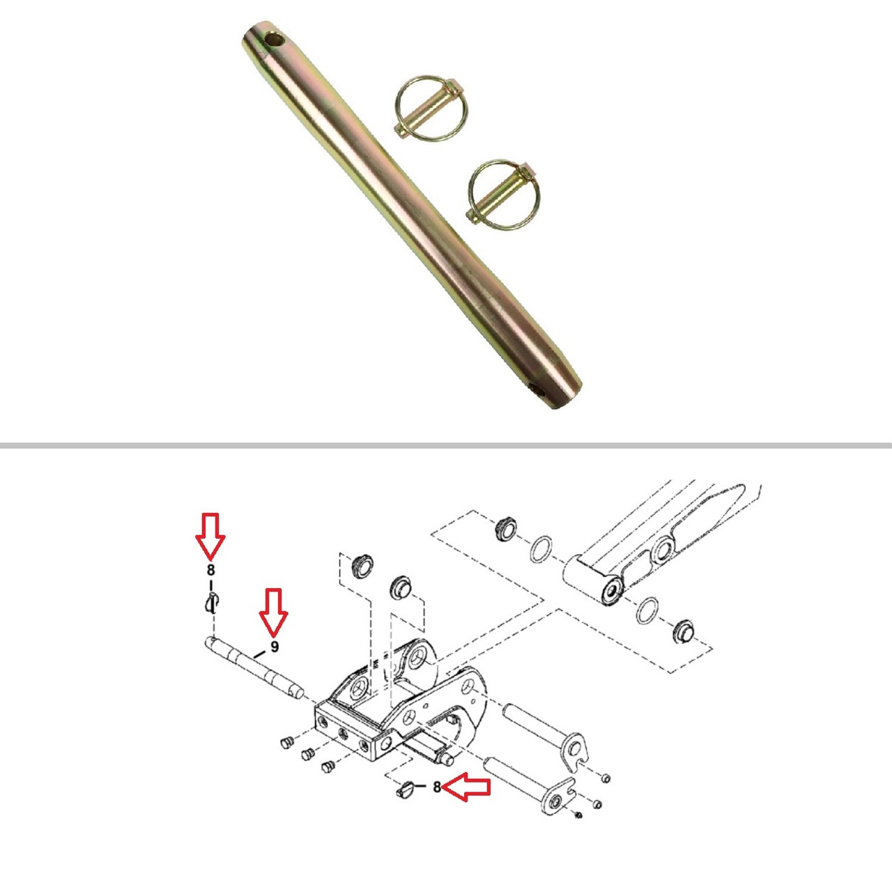 bobcat mini excavator bucket pins