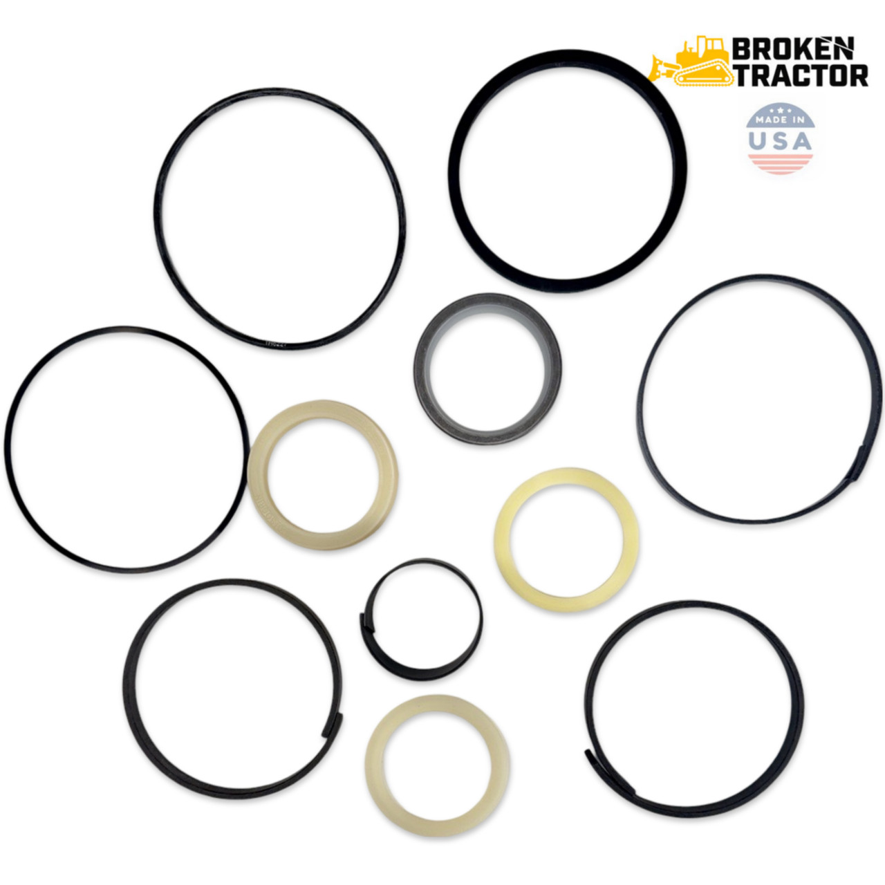 Case 580C and 580D Hydraulic Cylinder Seal Kit Package Bulldog Brand