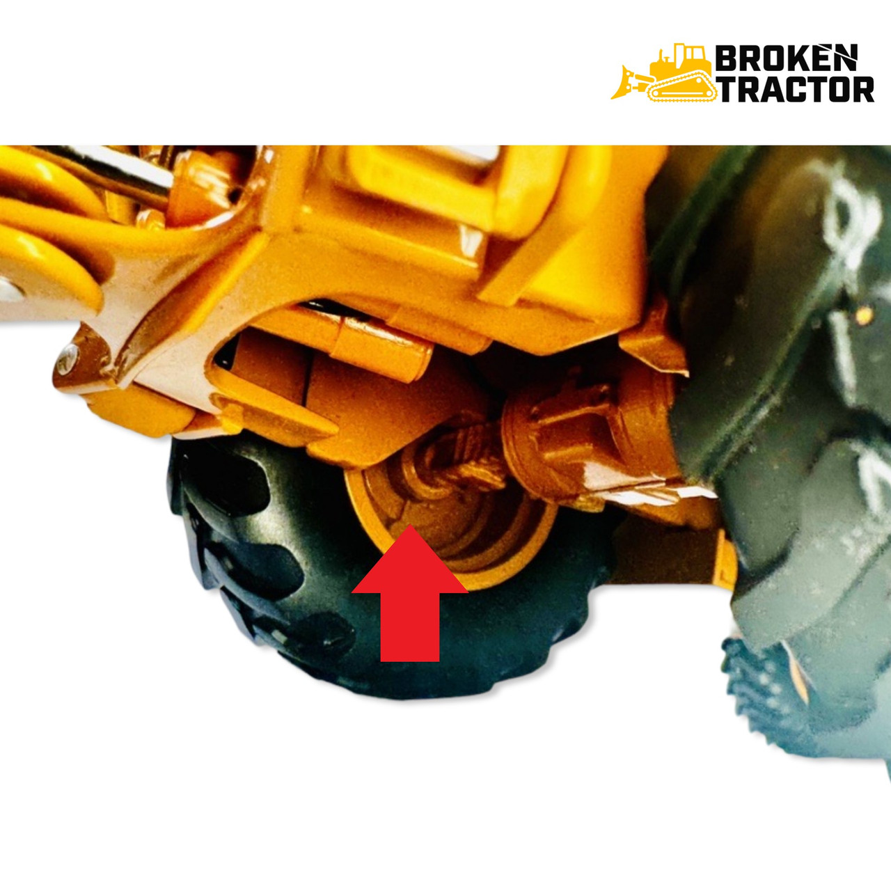 Case New Holland Rear Axle Hub | Fits Multiple Models | Broken Tractor