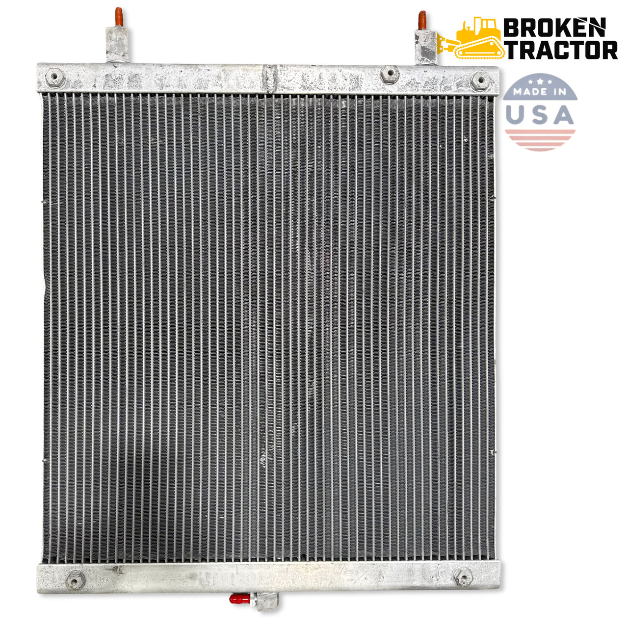 JD Backhoe Radiator | Broken Tractor | AT373586, AT428806