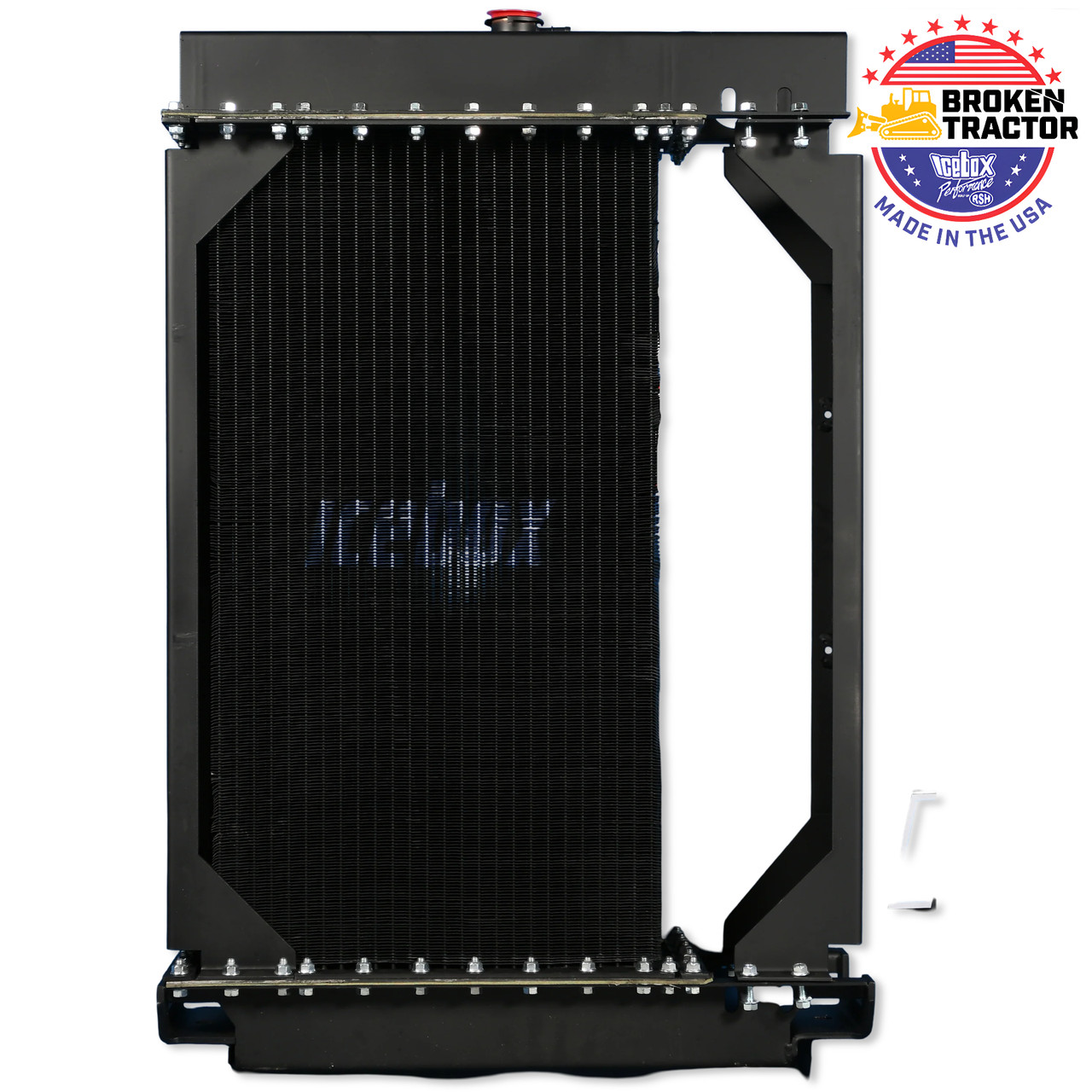 Case 650K, 750K, 850K Dozer Radiator -- 84377348 | Broken Tr