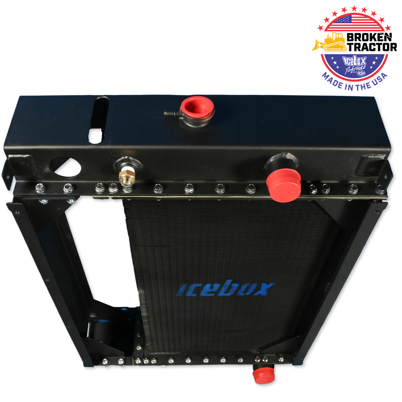 Case 650K, 750K, 850K Dozer Radiator -- 84377348 | Broken Tr