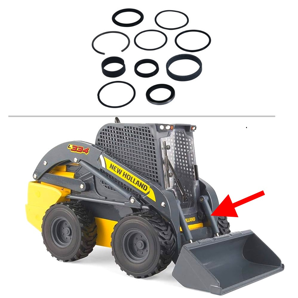 NH Skid Steer Loader Bucket Tilt Cylinder Seal Kit 86570919