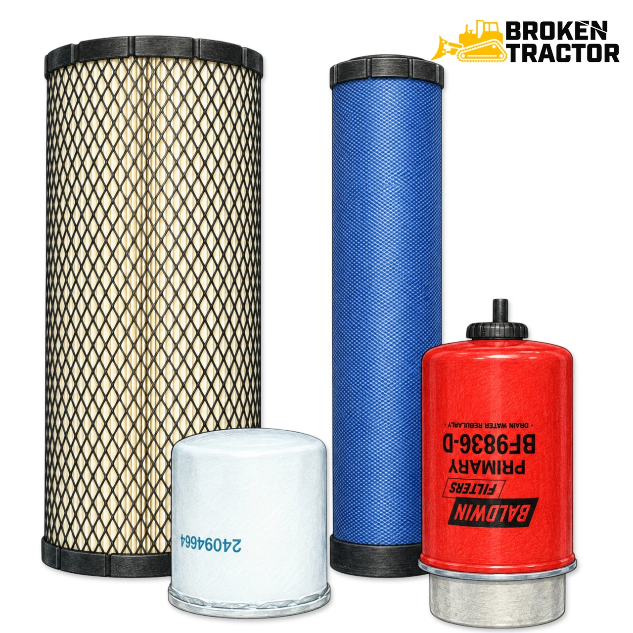 Case Backhoe Filters & Kits
