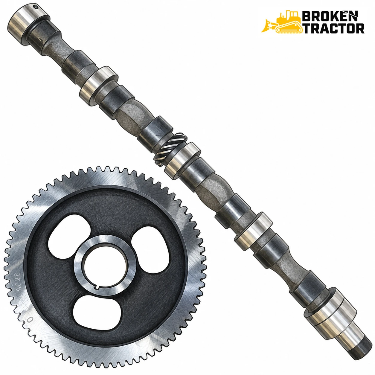 Case Backhoe Camshaft / Cam Gear