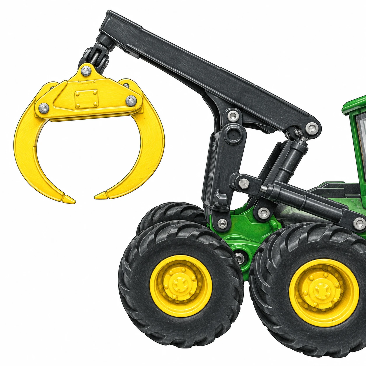 JD Forestry Grapples, Blades, Winches & Log Arches