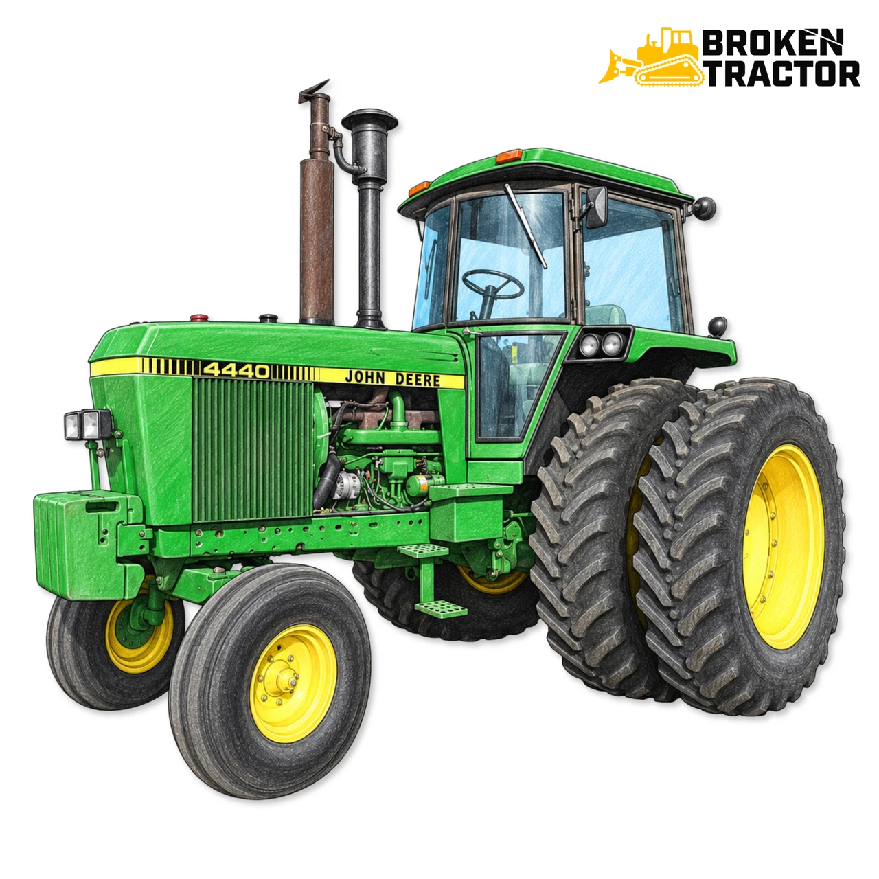 JD Tractor Glass 1500-4960 Series