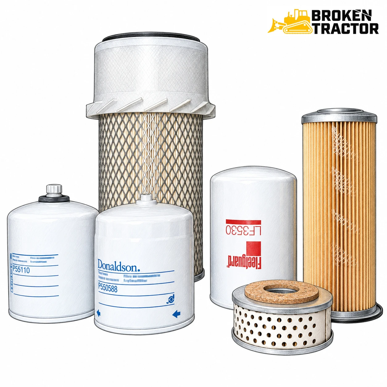 Kubota Mini Excavator Filters
