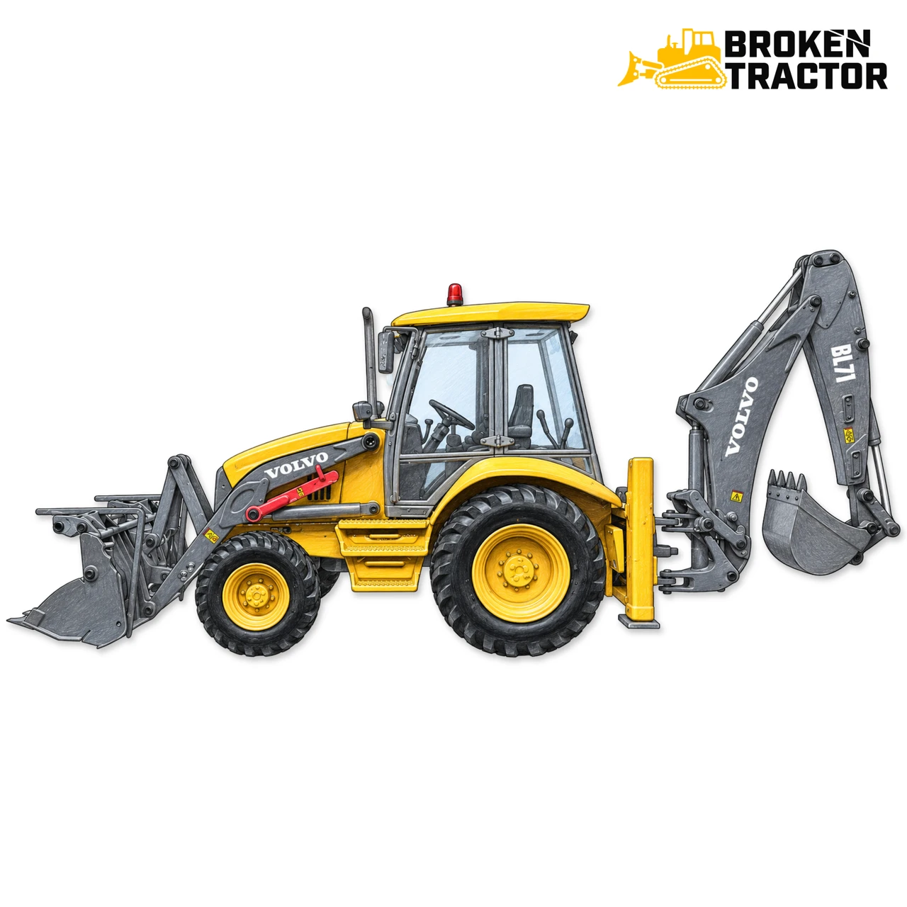 Volvo Backhoe Parts