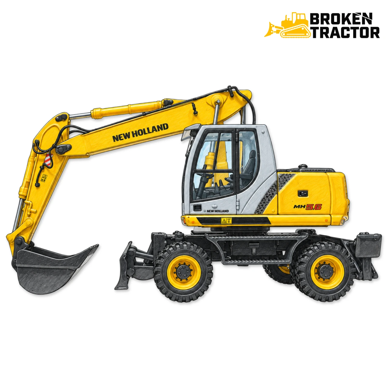 New Holland Excavator Parts