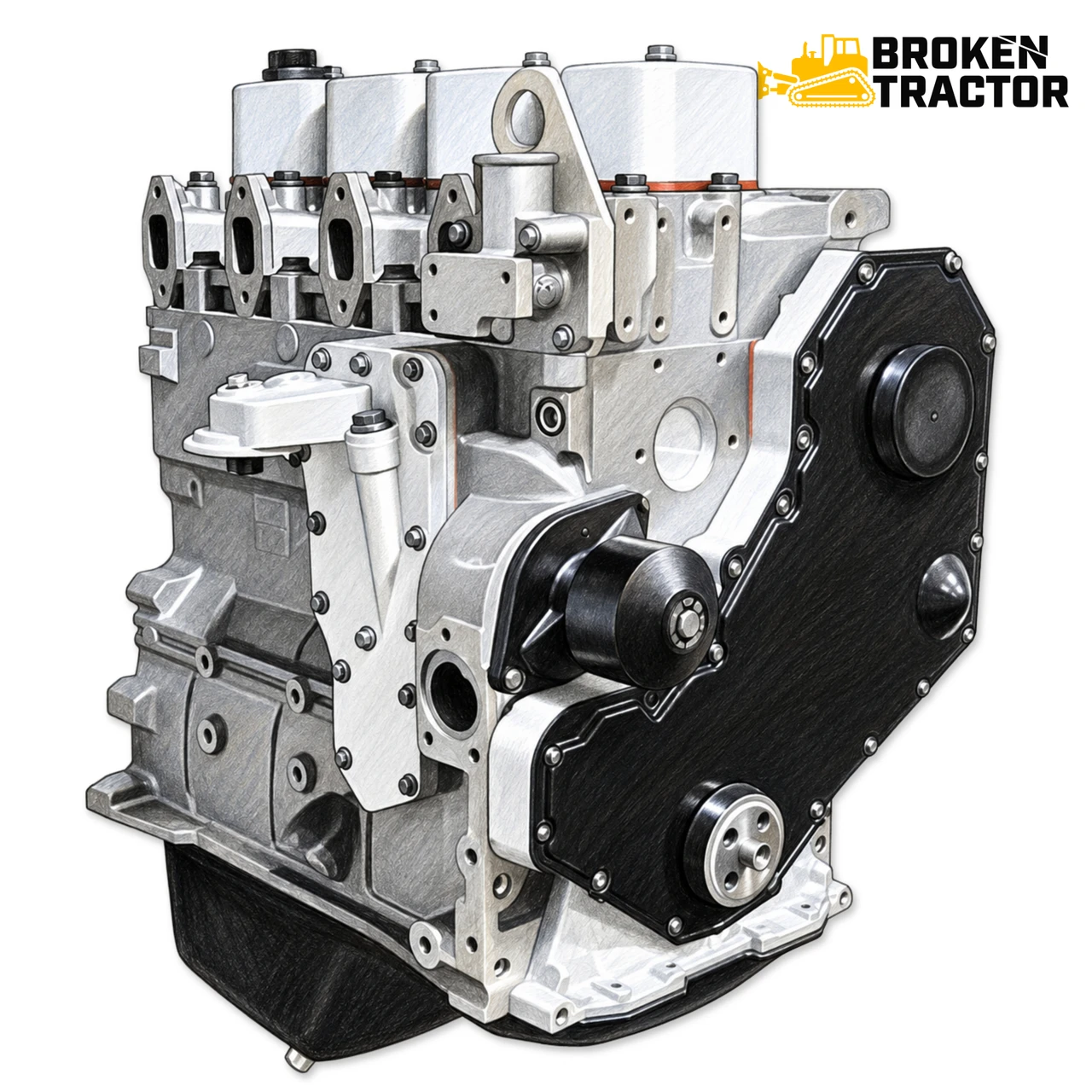 Case Backhoe Engine Parts