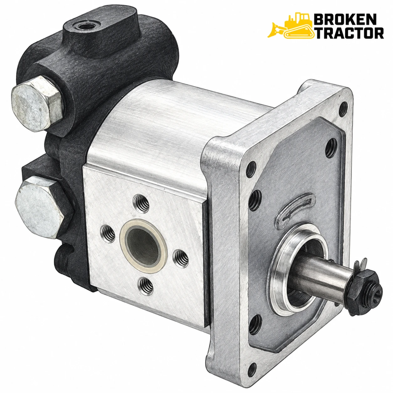 Case IH Tractor Hydraulic Pump