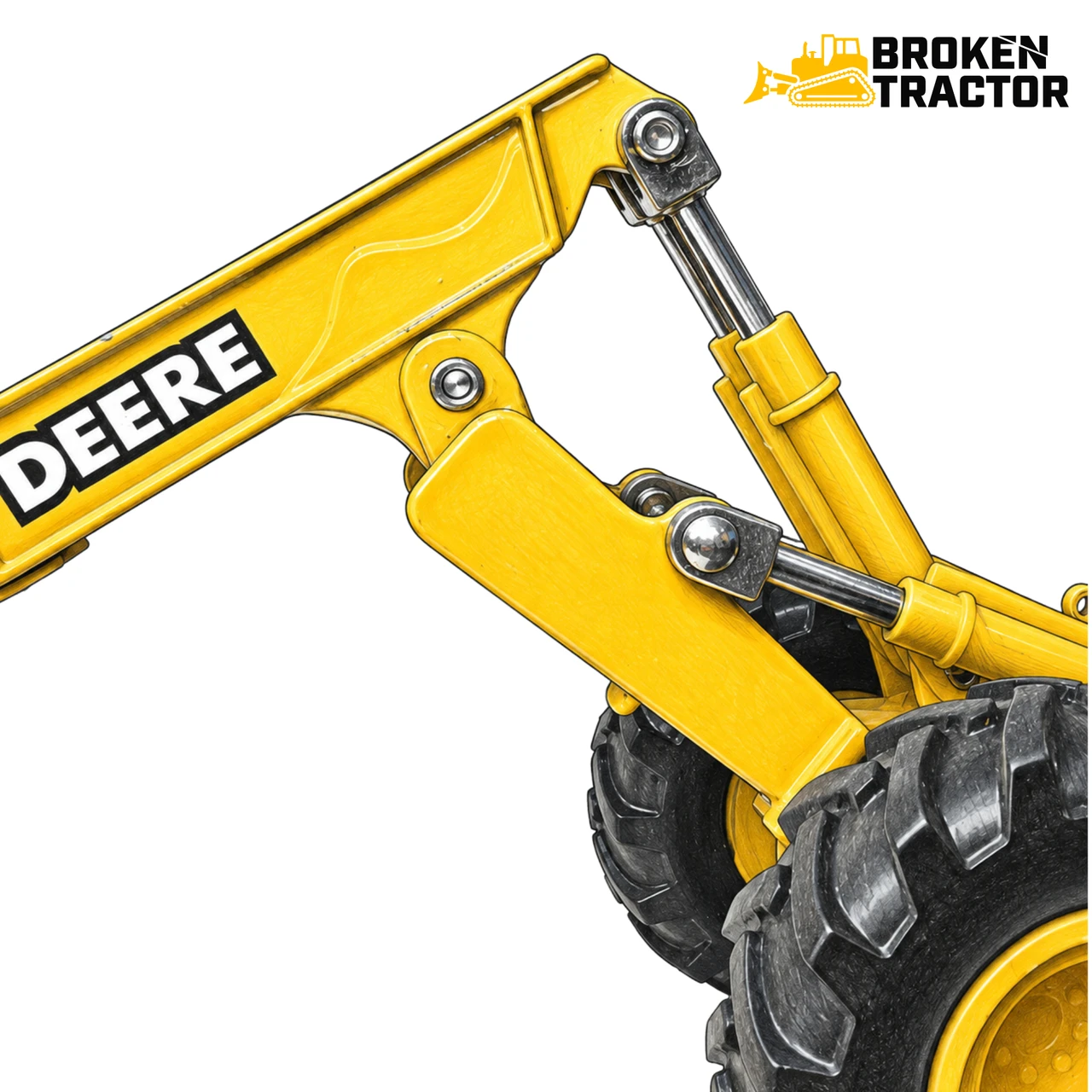 JD Skidder Arch, Boom & Winch Fairleads
