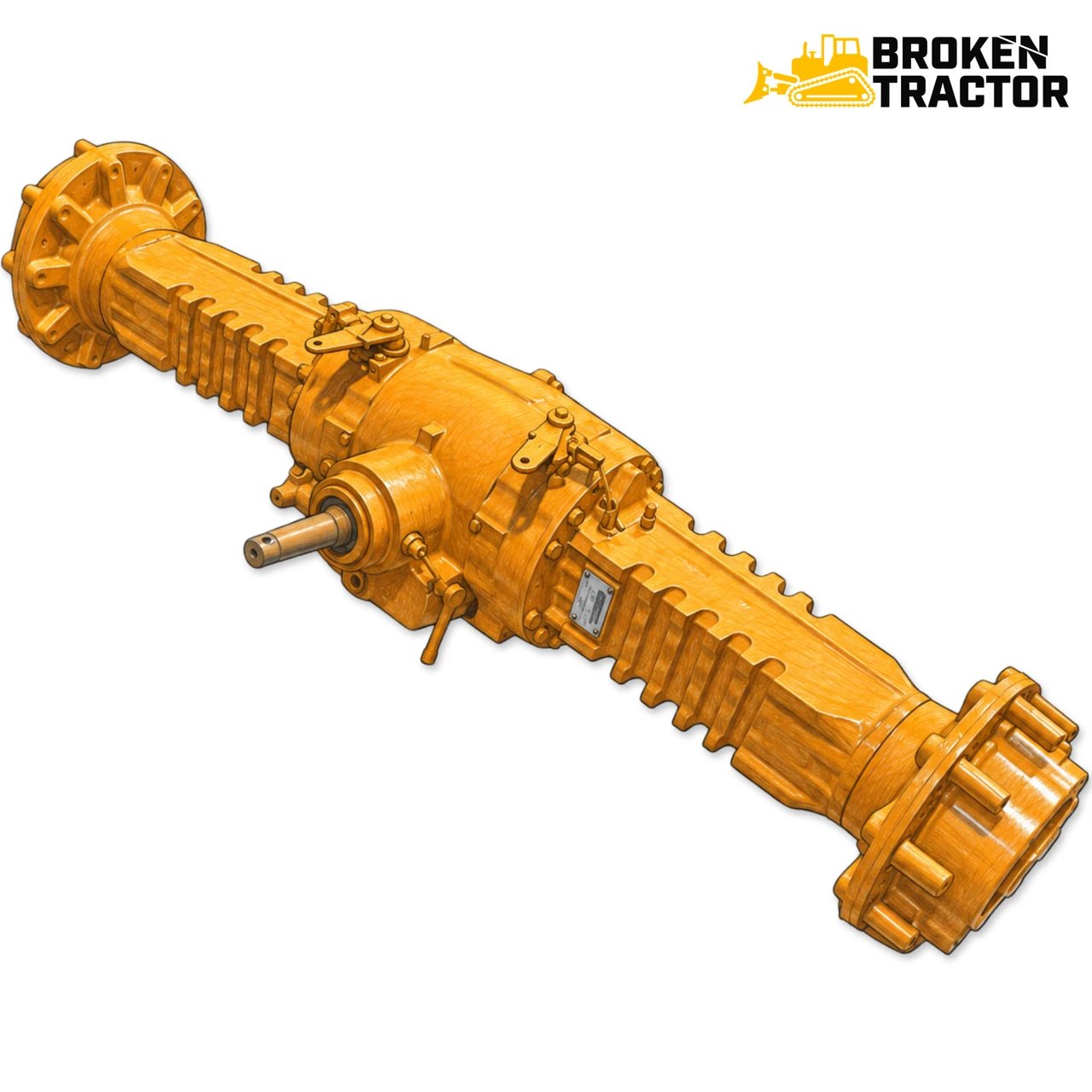 Case Backhoe Rear Axle