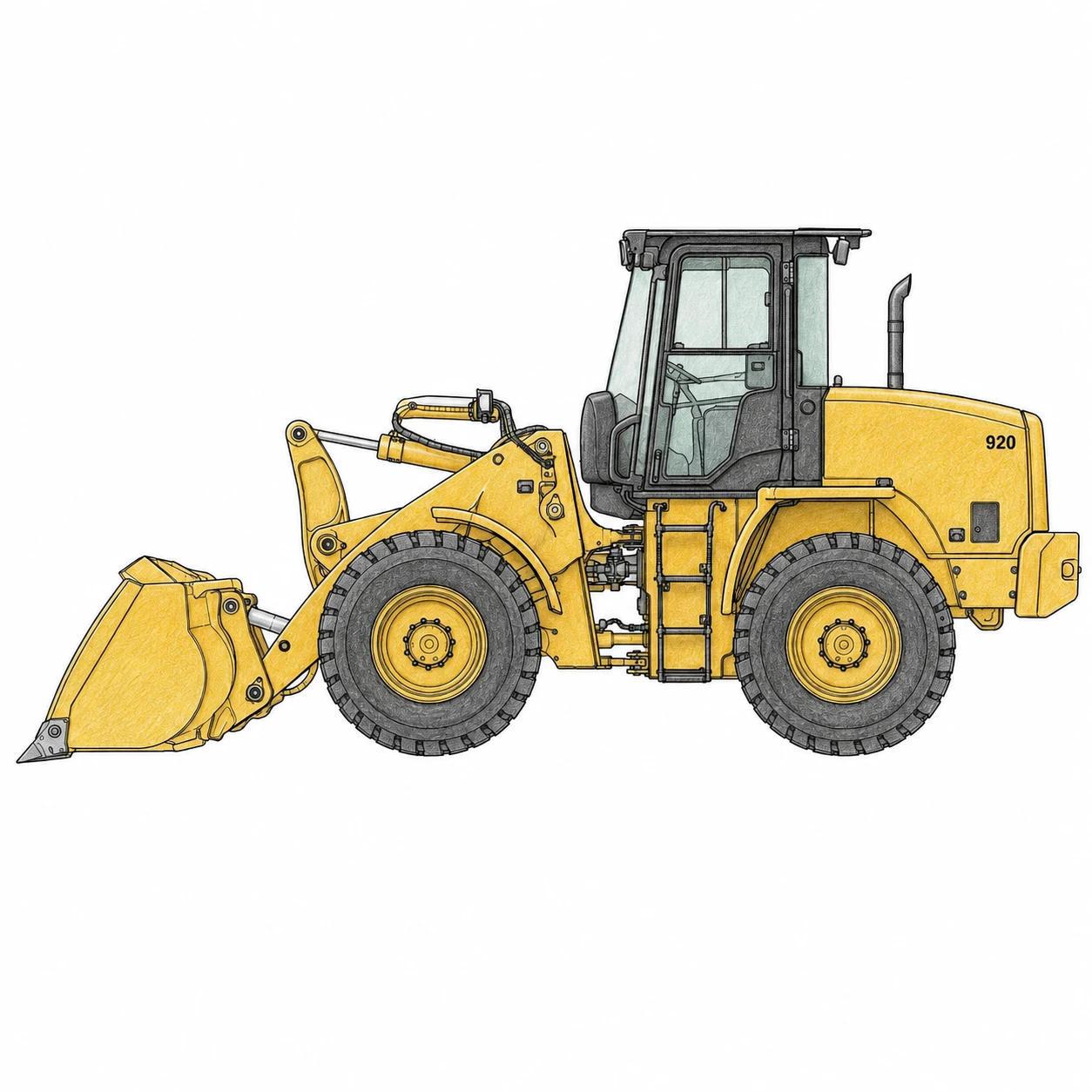 Cat 920 & 930 Series Wheel Loader Cylinders