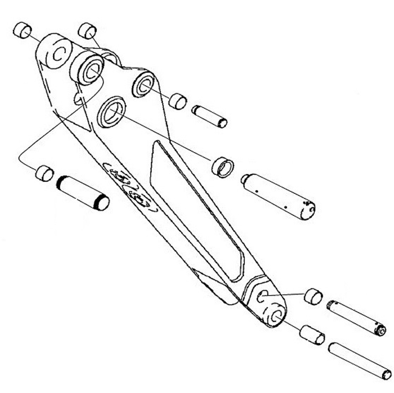 Standard Dipper Stick Parts