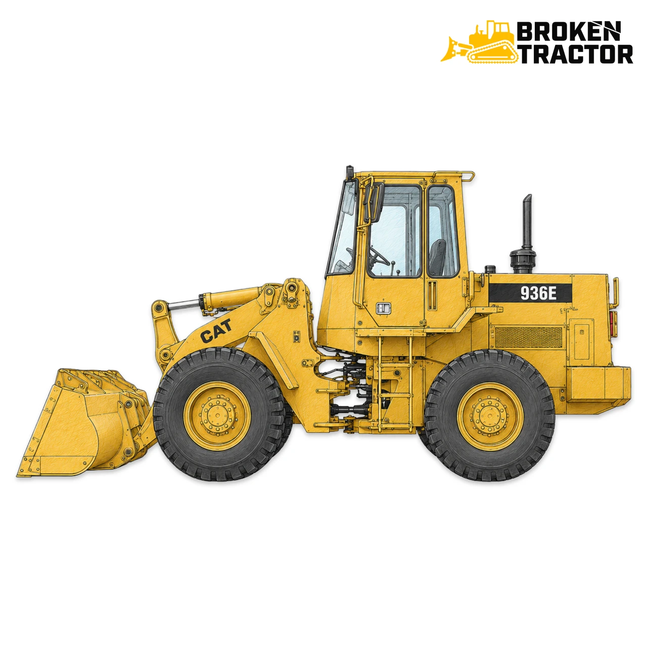 Cat 936/938 Wheel Loader Pins & Bushings