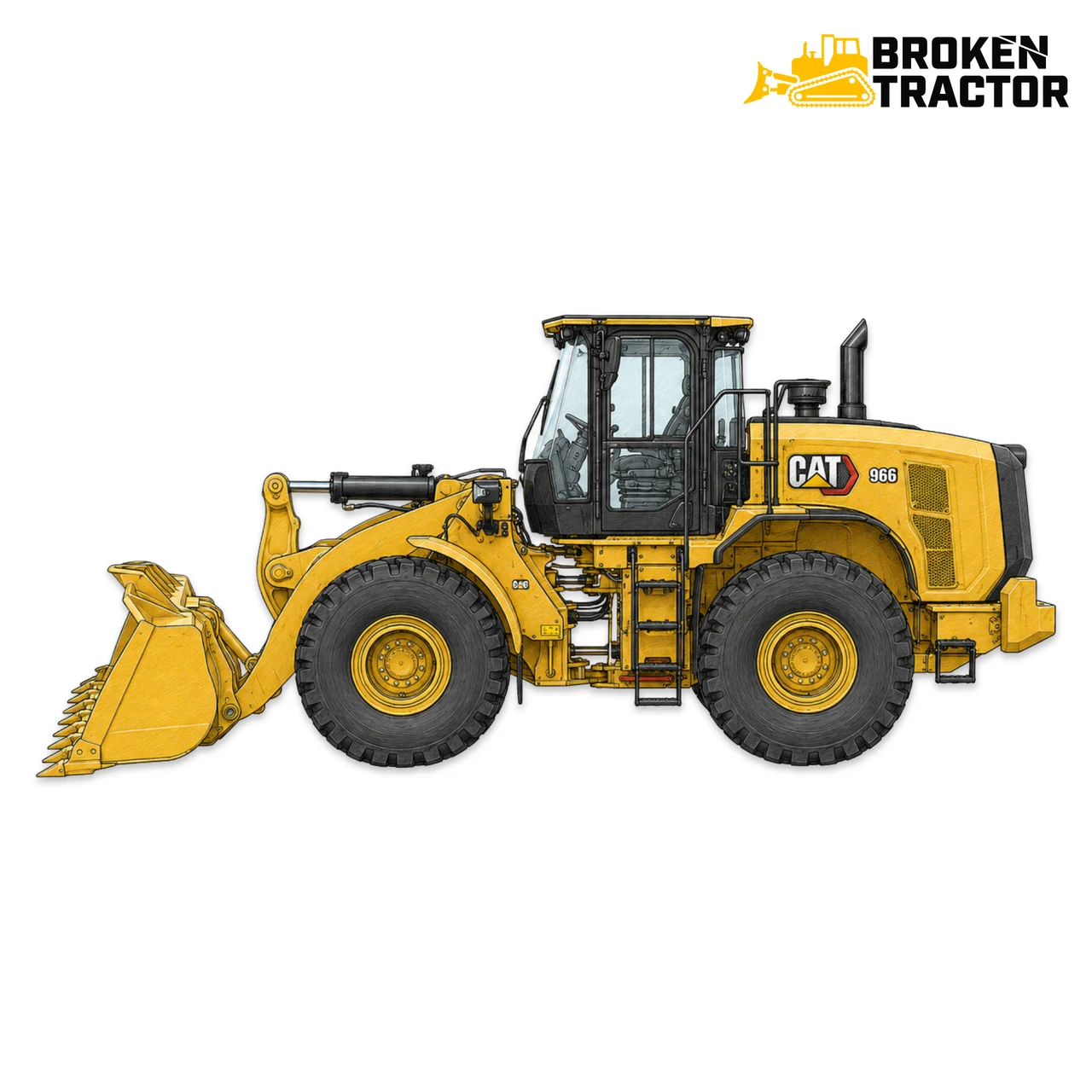 Cat 966 Wheel Loader Links & Pins