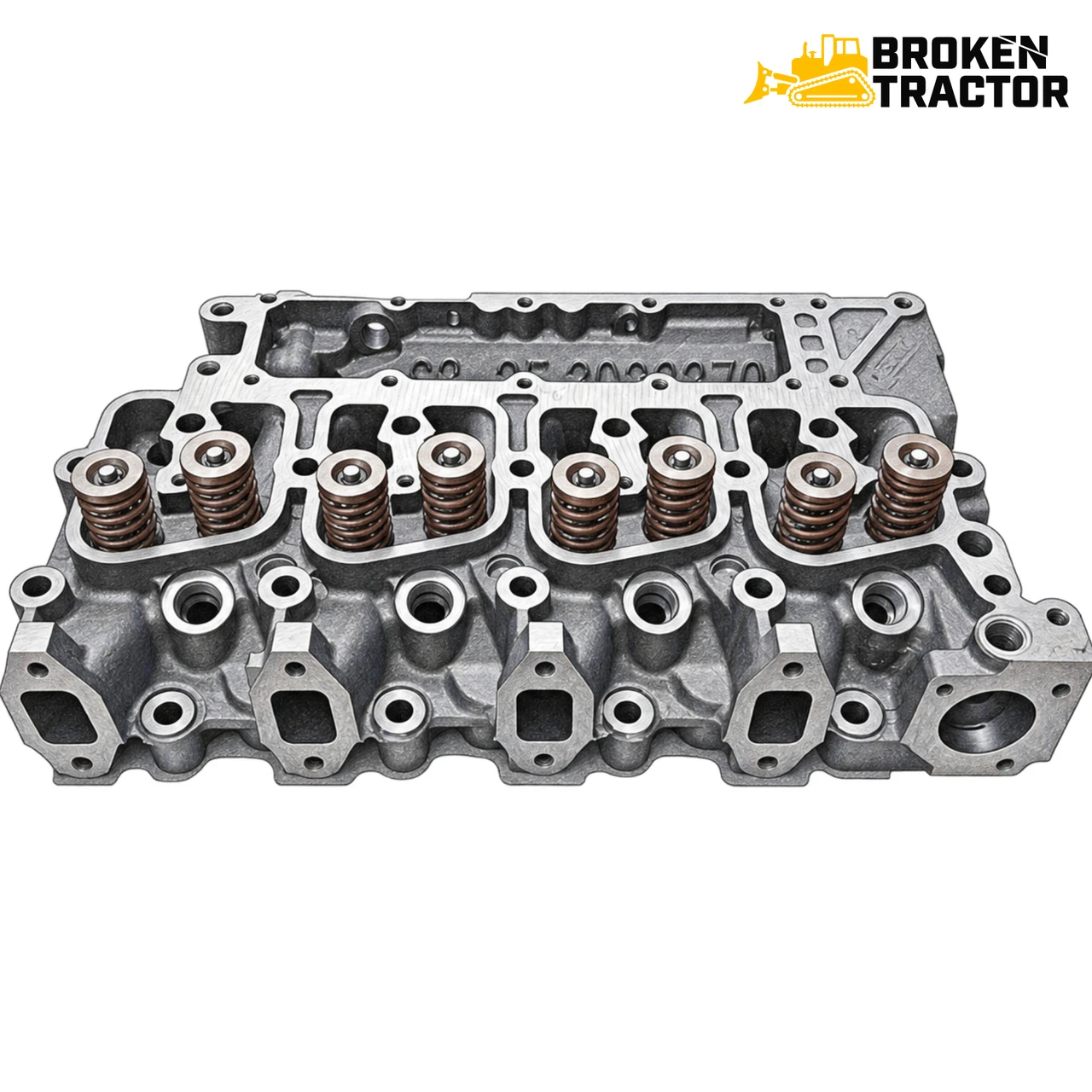 Case Backhoe Engine Cylinder Head