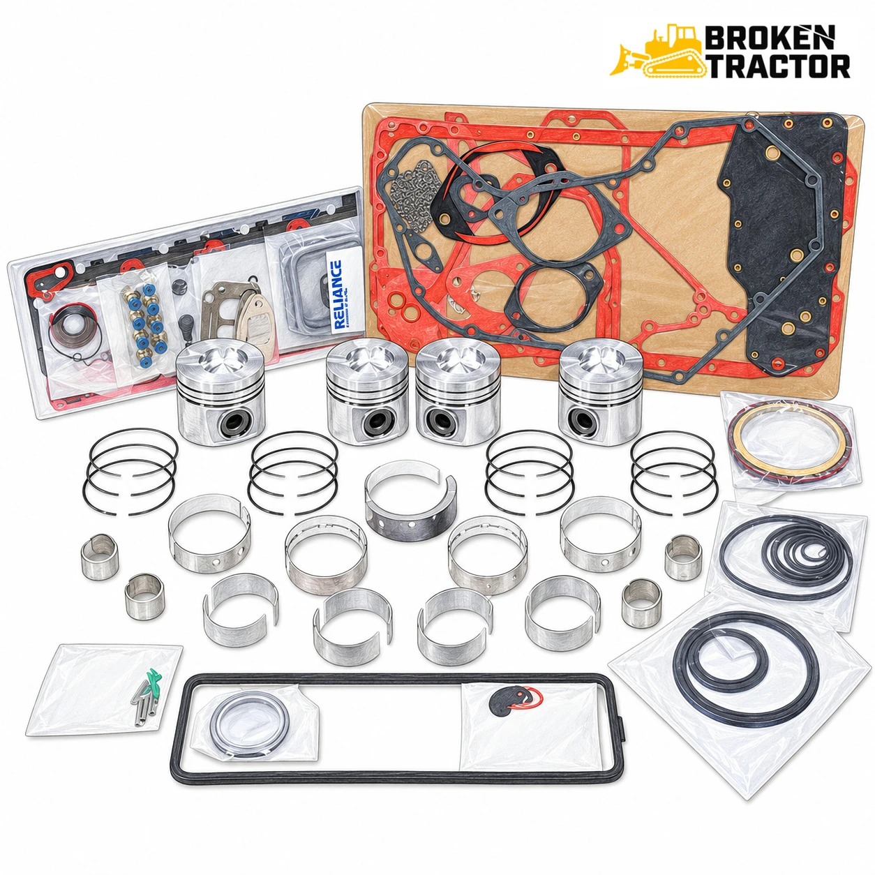 Case Skid Steer Engine Rebuild Kits