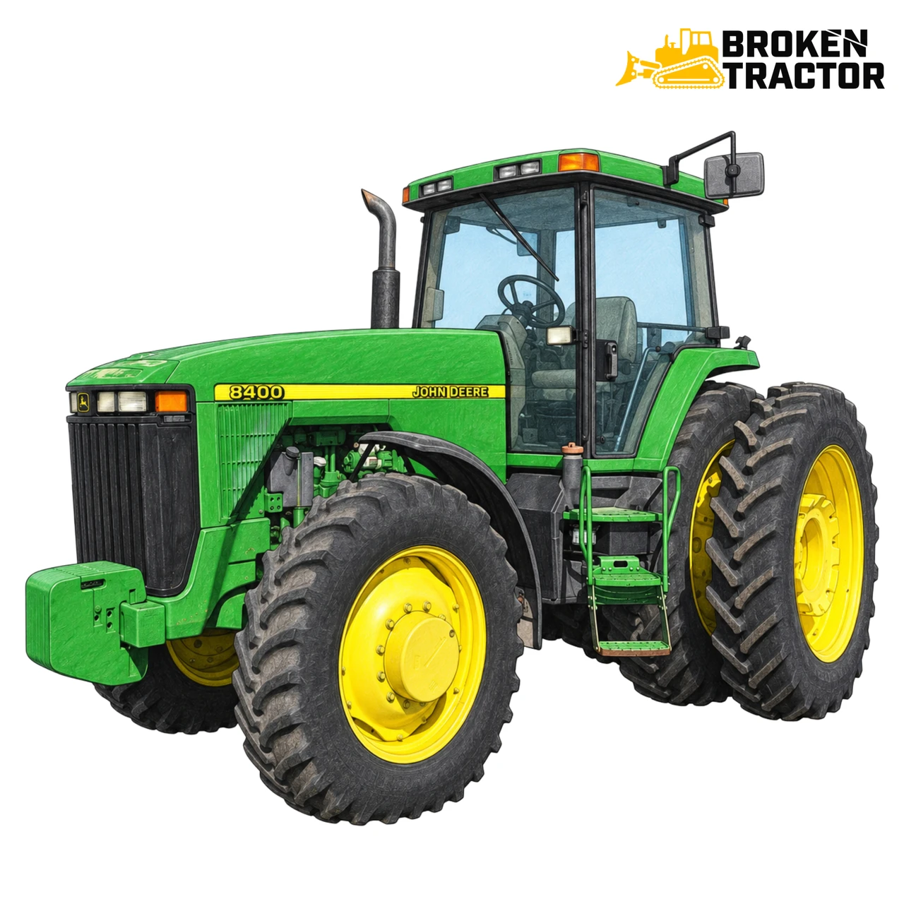 JD Tractor Glass 8000-9000 Series