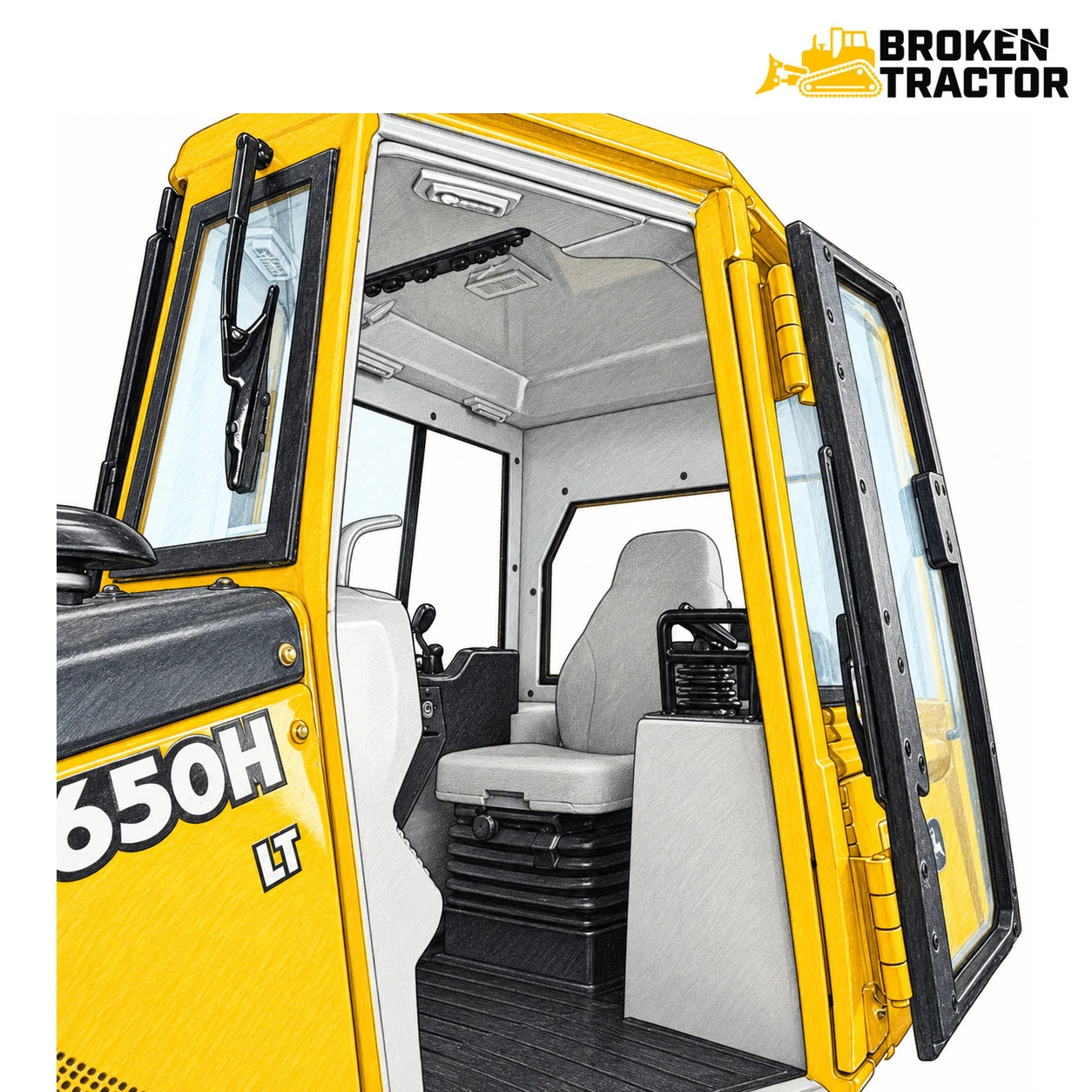 John Deere Dozer Cab