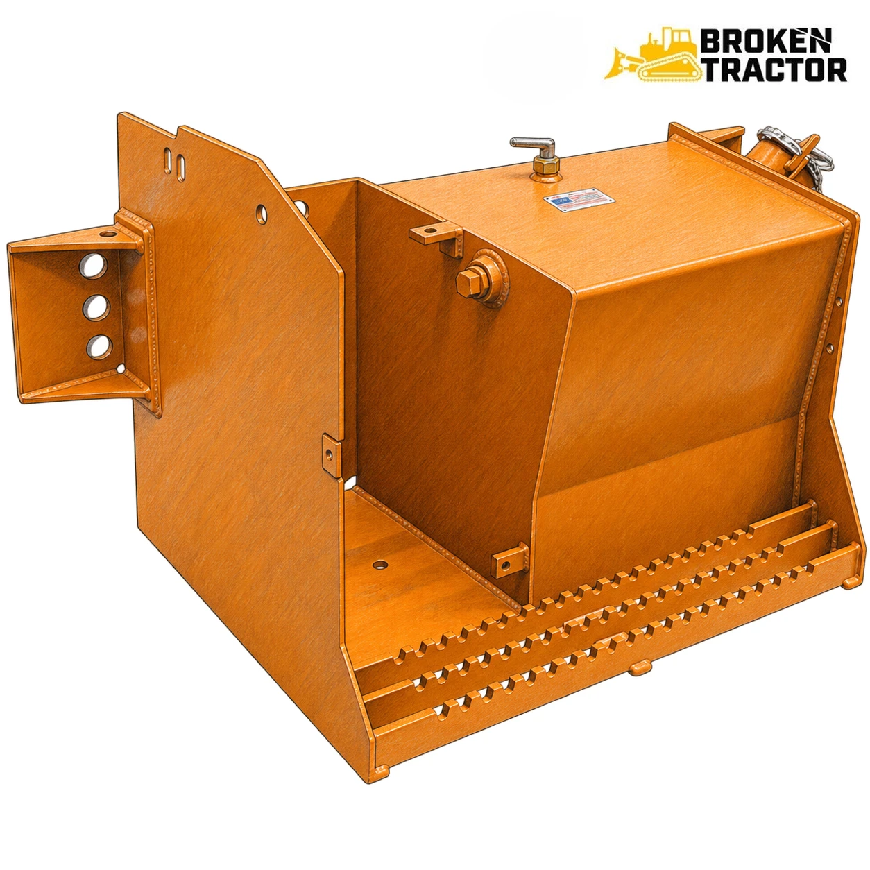 Case Backhoe Hydraulic Reservoir Tank