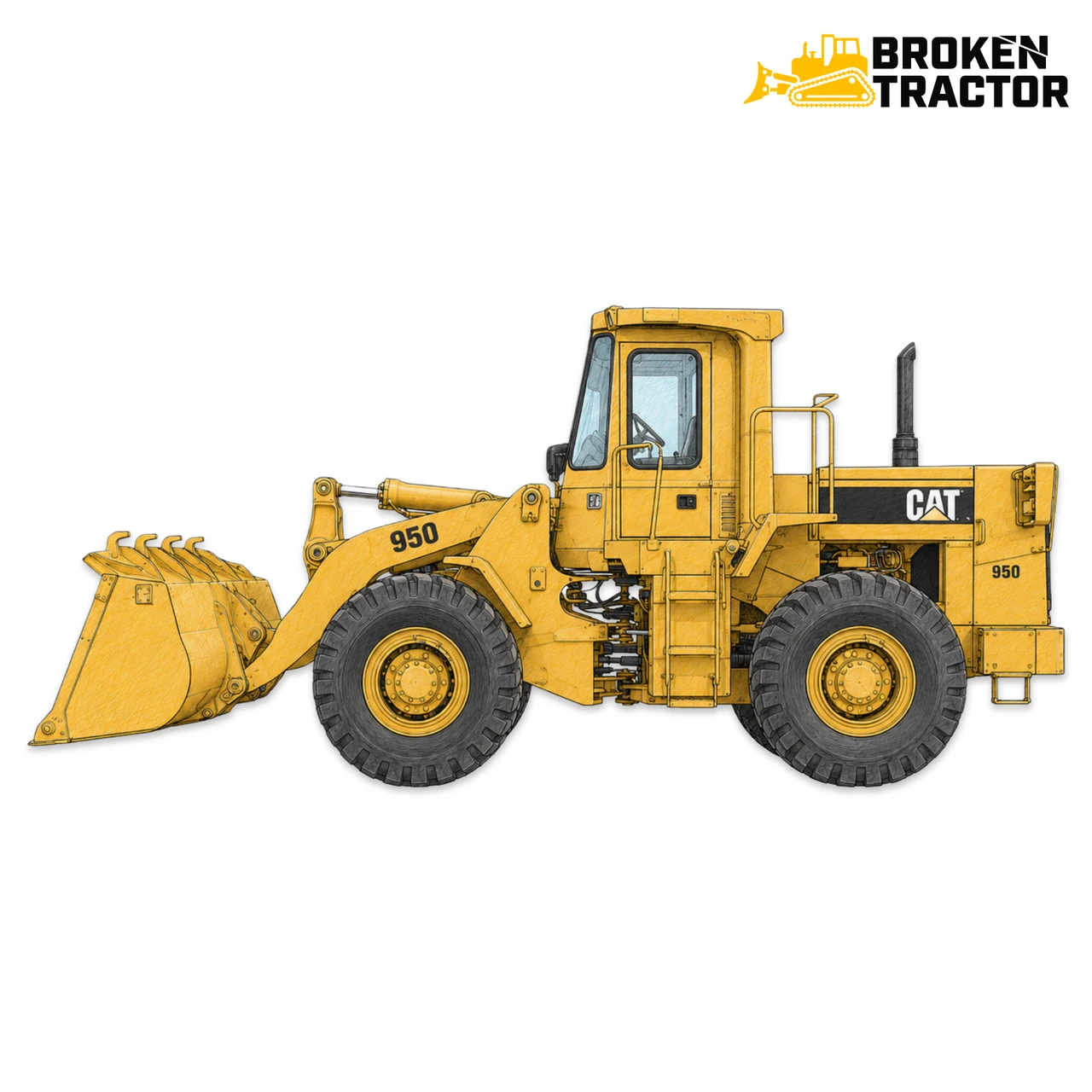 Cat 950 Wheel Loader Links & Pins