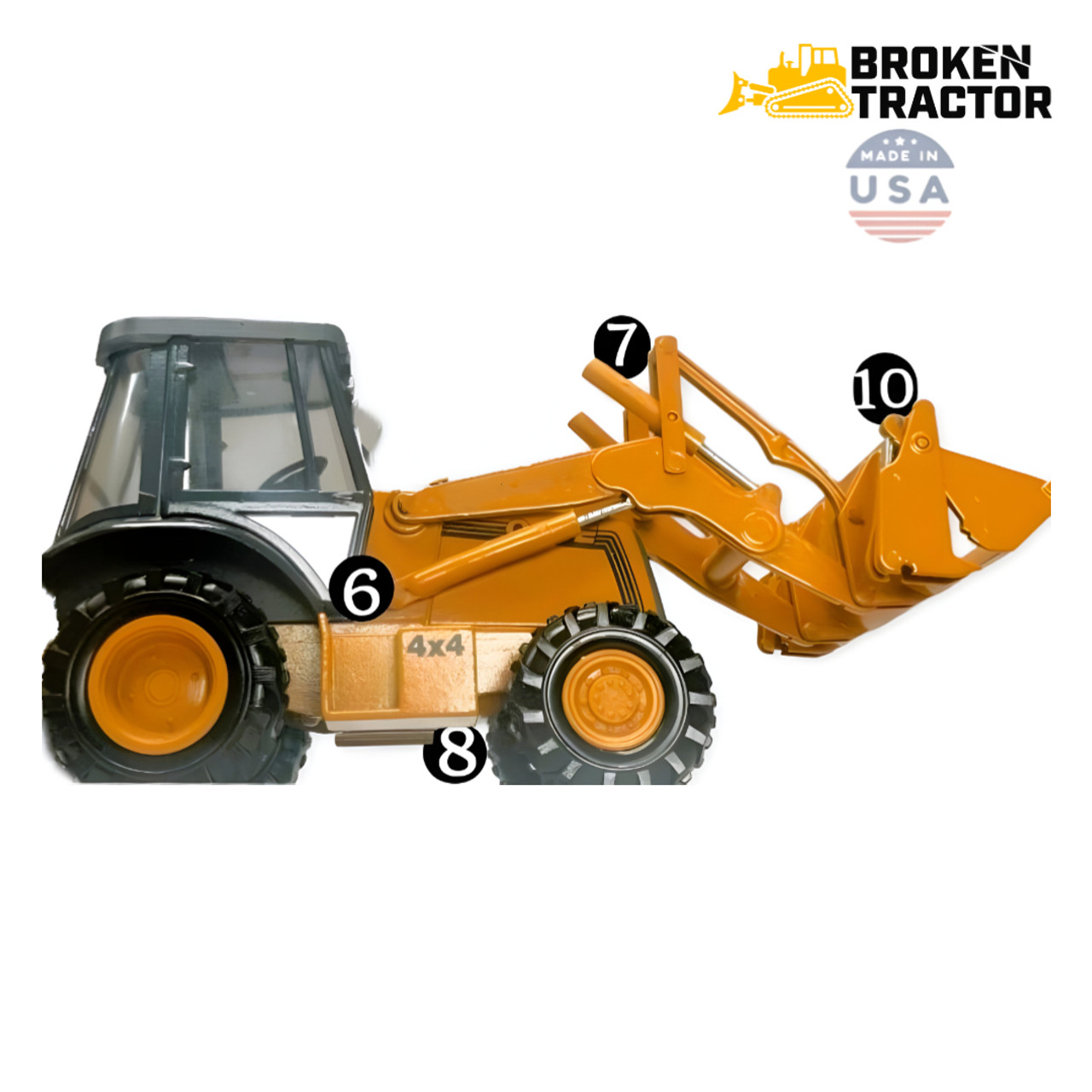 Case 570LXT, 570MXT - Seal Kits