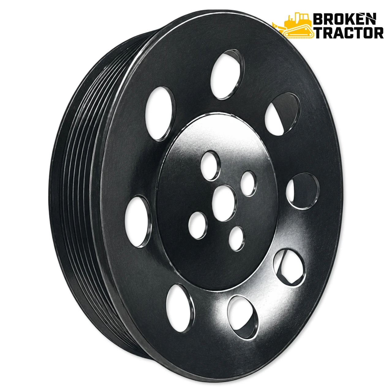 Case Backhoe Engine Crankshaft Pulley