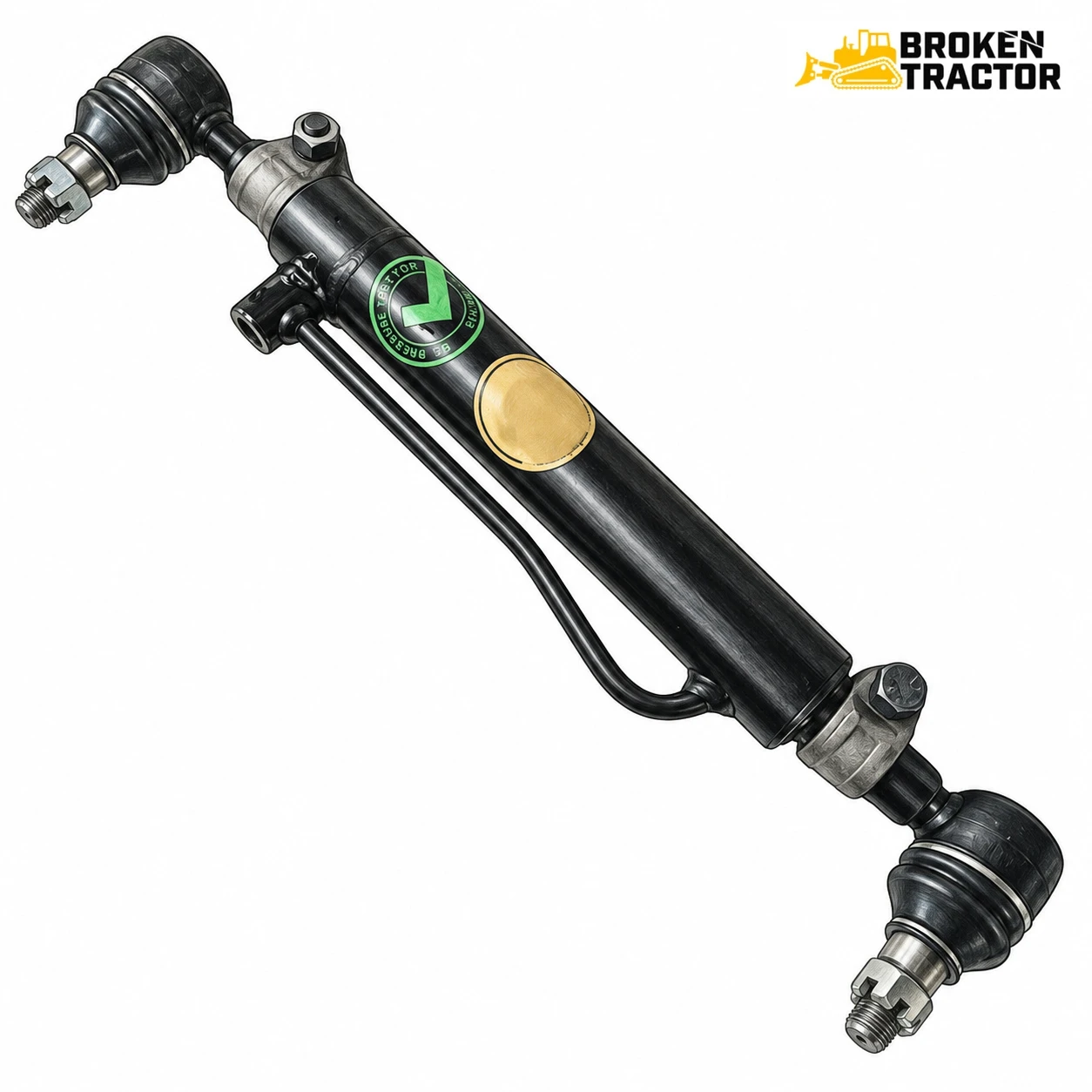 Case Backhoe Power Steering Cylinder