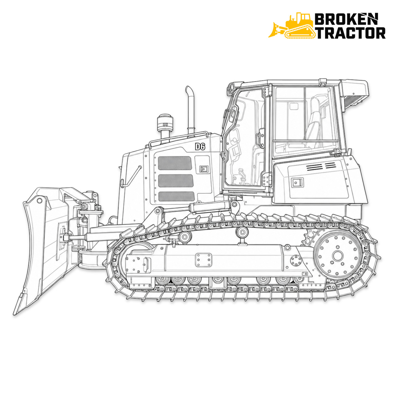 Cat D6 Series Dozer Hydraulic Cylinders