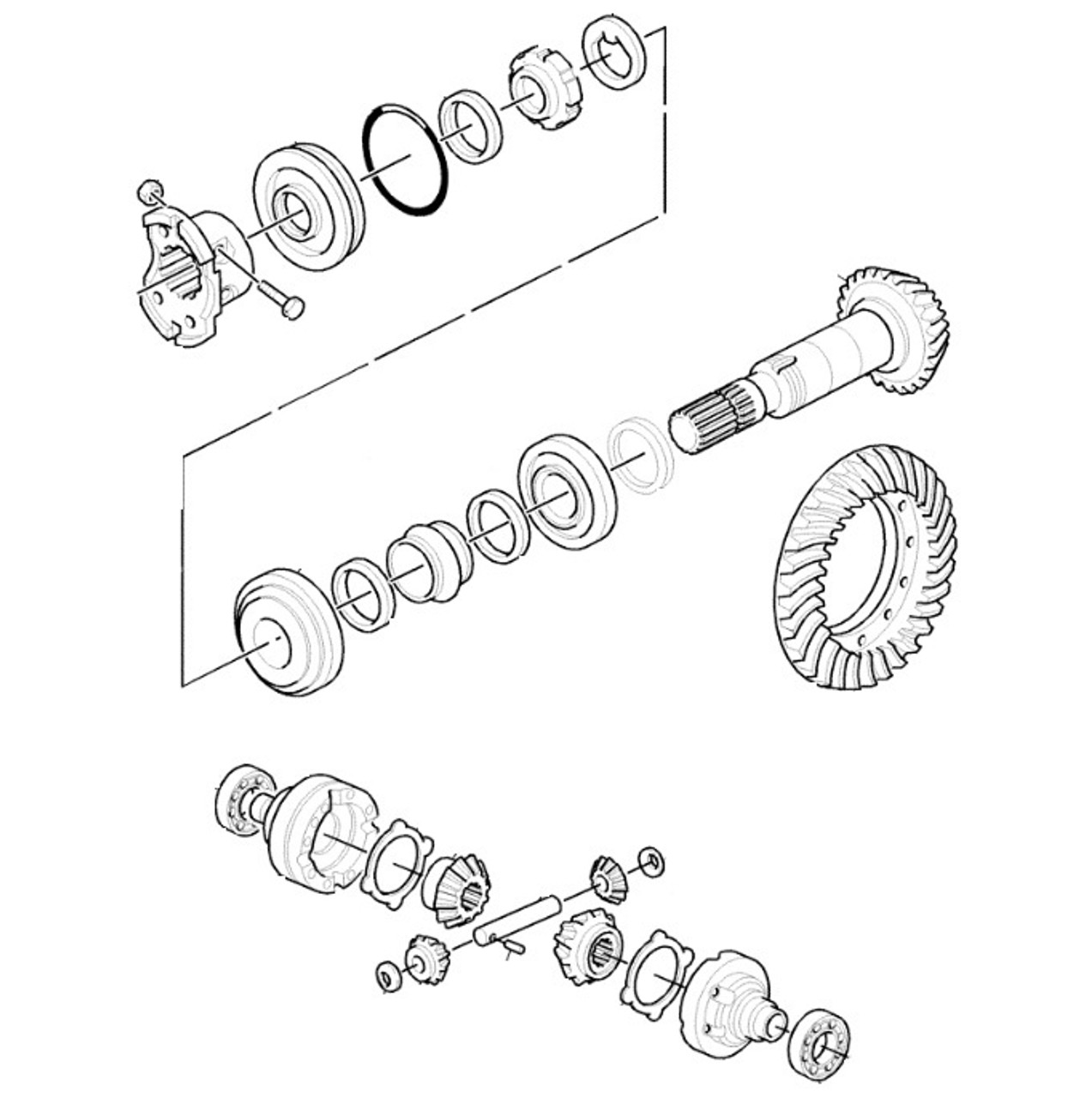 Front Axle Differential  