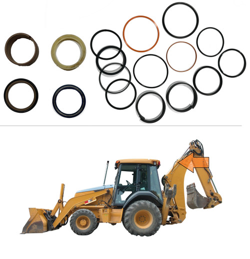 JD 210C Backhoe Dipper Crowd Cylinder Packing Kit (LATE) -- RE30258