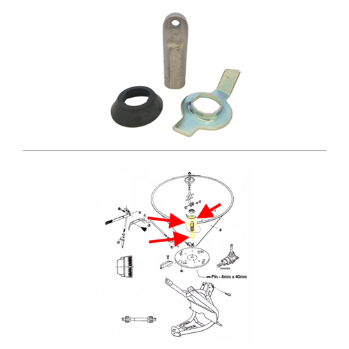 King Kutter Seeder Lower Agitator Kit -- 509000