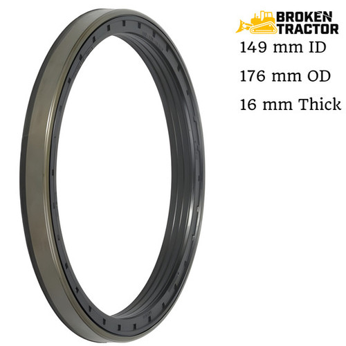 Case backhoe axle hub oil seal 1349265C1 149mm x 176mm x 16mm