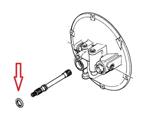 Case Torque Output Shaft Seal (A175651)