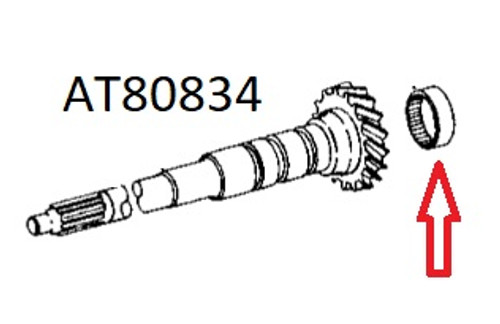 John Deere Drive Shaft Bearing (JD9830)