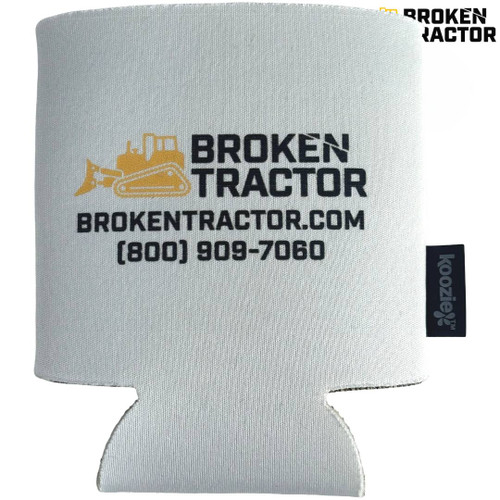 Broken Tractor Koozie