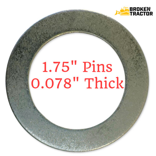 Case Washer 1.75" - 14 Gauge -- 30575 | Broken Tractor