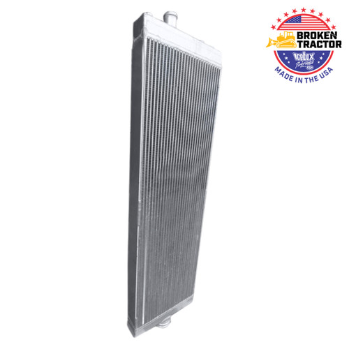 Komatsu Radiator for D155AX-7, D155AX-8 Bulldozers | Broken