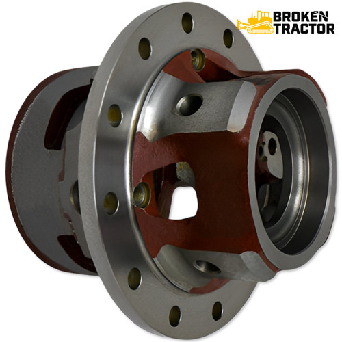 Rear axle differential housing for Case 580N backhoe 87708403