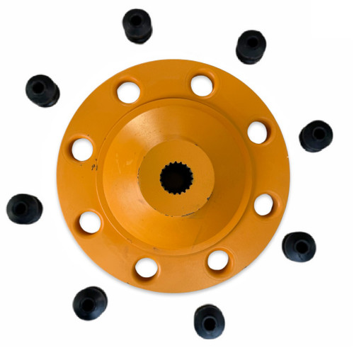 Main hydraulic pump coupler plate kit for Case skid steer