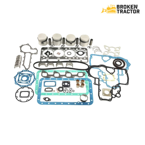 Kubota Engine Overhaul Kit for V2003MT Standard Bore, 337, 341, T180, S160, S185, V2003 -- V2003MTW