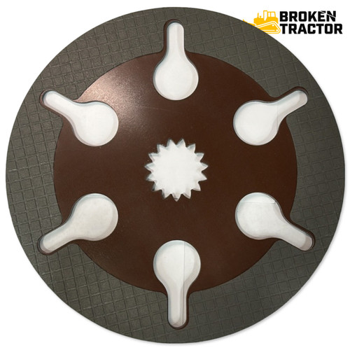 Brake Friction Disc for Caterpillar Backhoes | Broken Tracto
