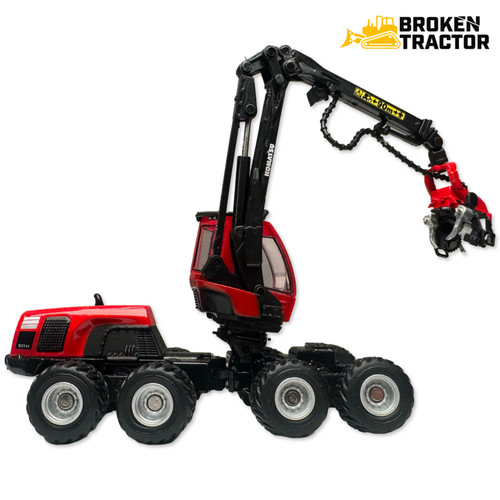 Komatsu 931XC Log Harvester specs parts | Broken Tractor