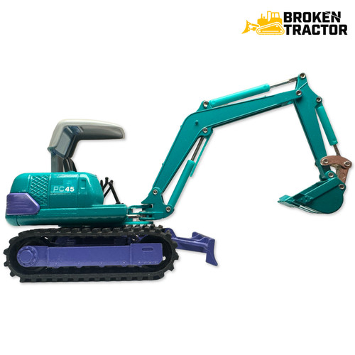Komatsu PC45R Mini Excavator Specs and Parts